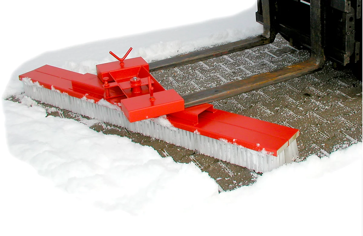 Pelle à neige basculante pour chariot élévateur