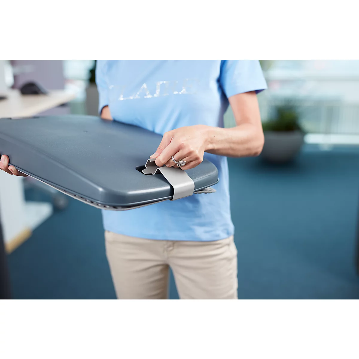 Balance-Board Steppie avec tapis de décharge Soft Top