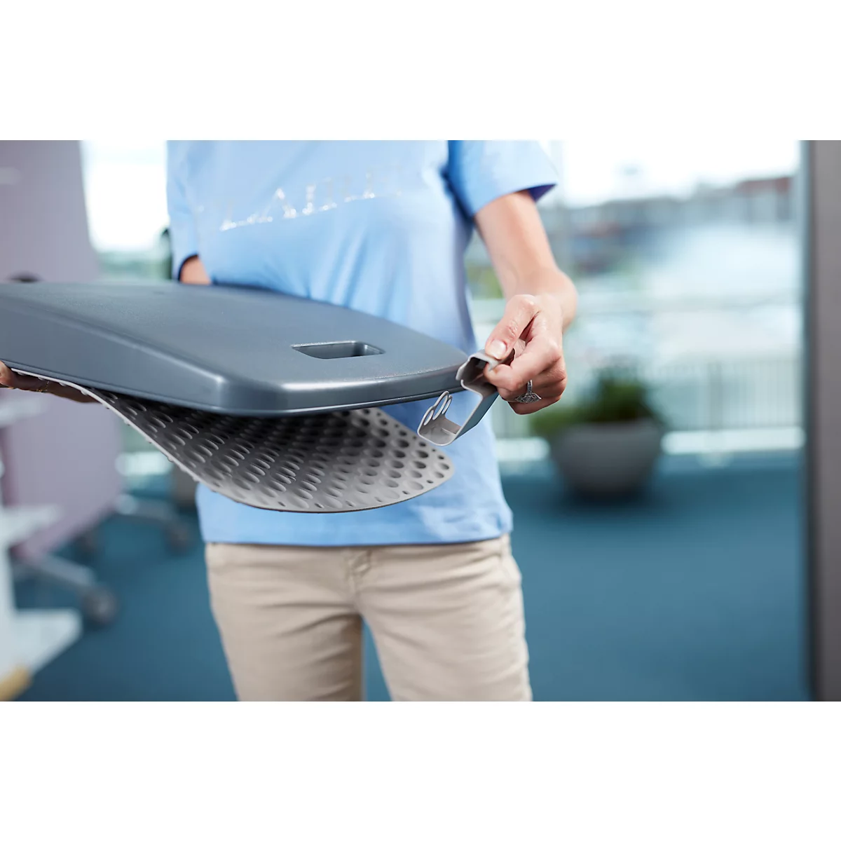 Balance-Board Steppie avec tapis de décharge Soft Top