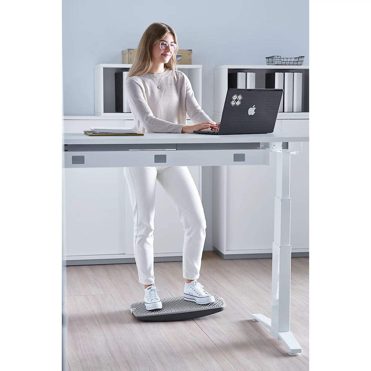 Balance Board Steppie met Soft Top Relief Mat