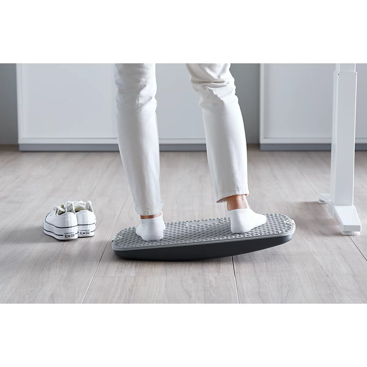 Balance-Board Steppie mit Soft Top Entlastungsmatte