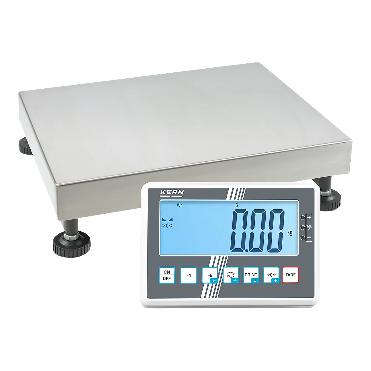 Balance industrielle KERN IFC 150K20DM, étendue de pesée 60 kg/150 kg, précision de lecture 20 g/50 g