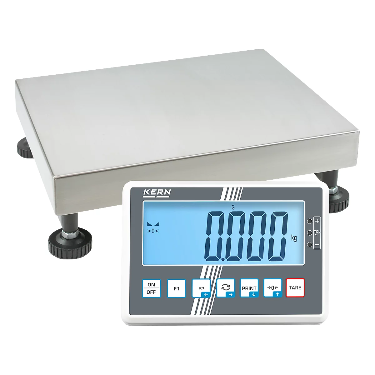 Balance industrielle KERN IFC 60K-3, étendue de pesée 60 kg, précision de lecture 2 g