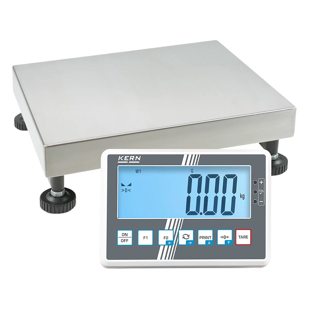 Balance industrielle KERN IFC 60K10DM, étendue de pesée 30 kg/60 kg, lisibilité 10 g/20 g
