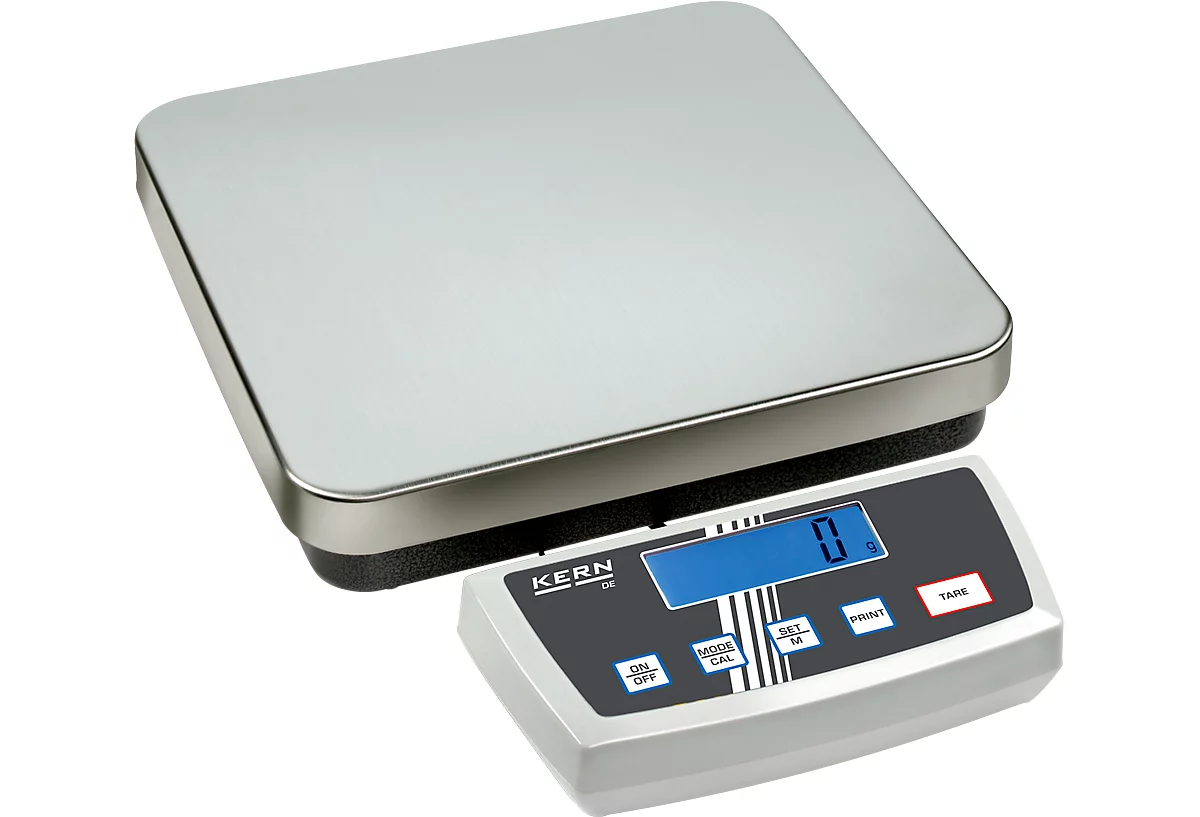 Balanza de plataforma DE6 K1 D, rango de pesaje 6 kg