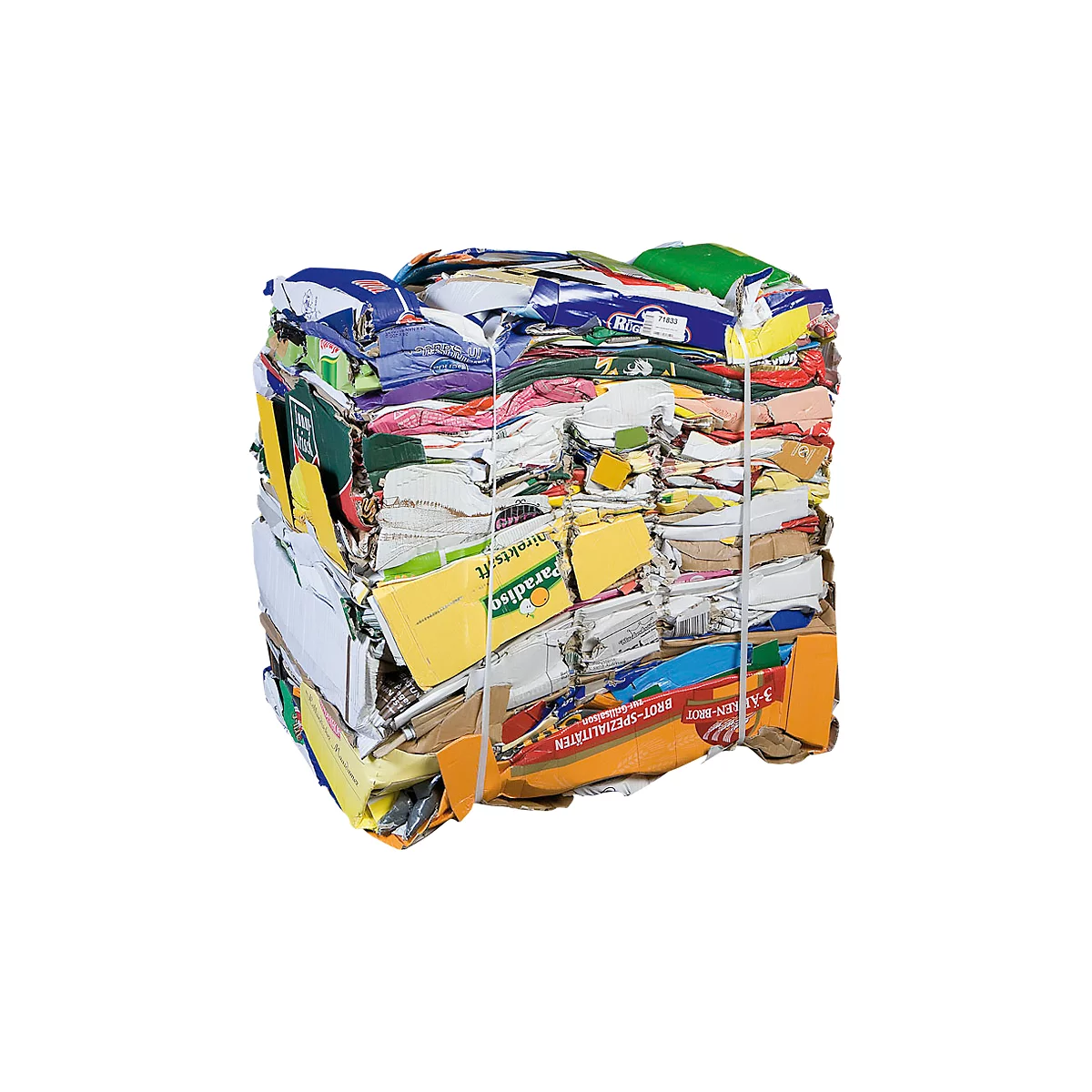 Balenpers HSM V-Press 504, 2 verticale banden voor balen tot 60 kg, geschikt voor balenafvoerwagens, perskracht 40 kN, knevelslot