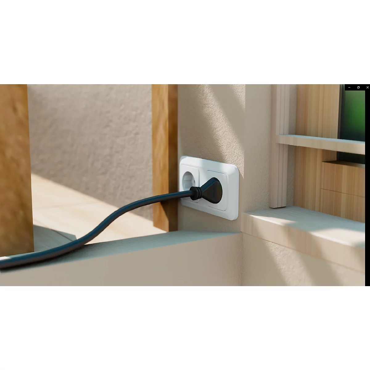 Balkoncentrale HEPA Solar Premium 800, vermogen 800 W, micro-omvormer met WLAN, 5 m kabel, zwart