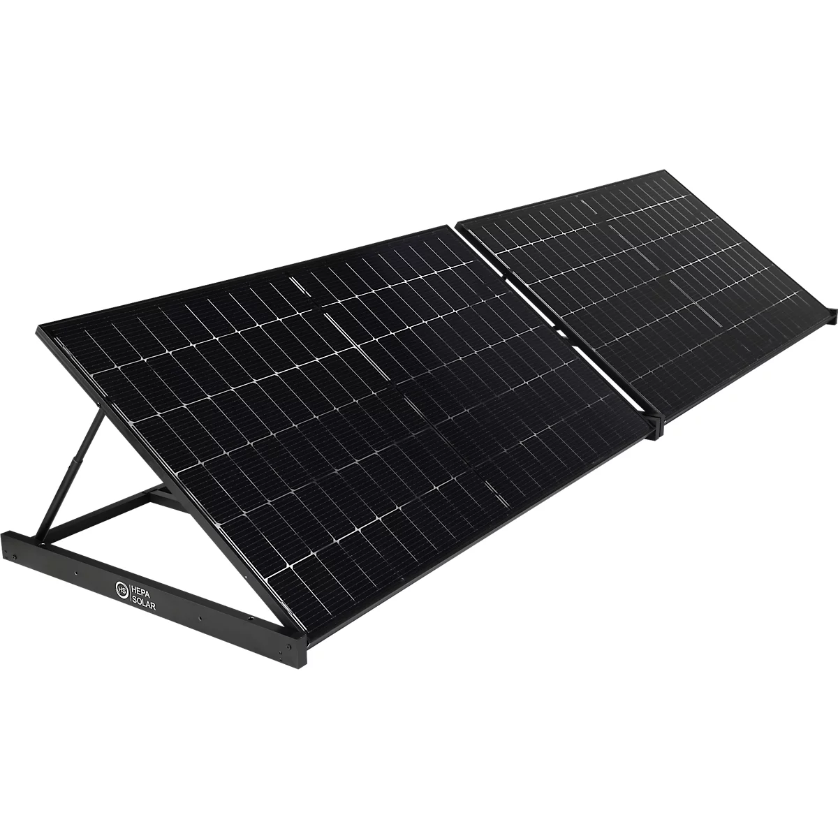Balkonkraftwerk HEPA Solar Premium 800, Leistung 800 W, Mikrowechselrichter mit WLAN, 5 m Kabel, schwarz