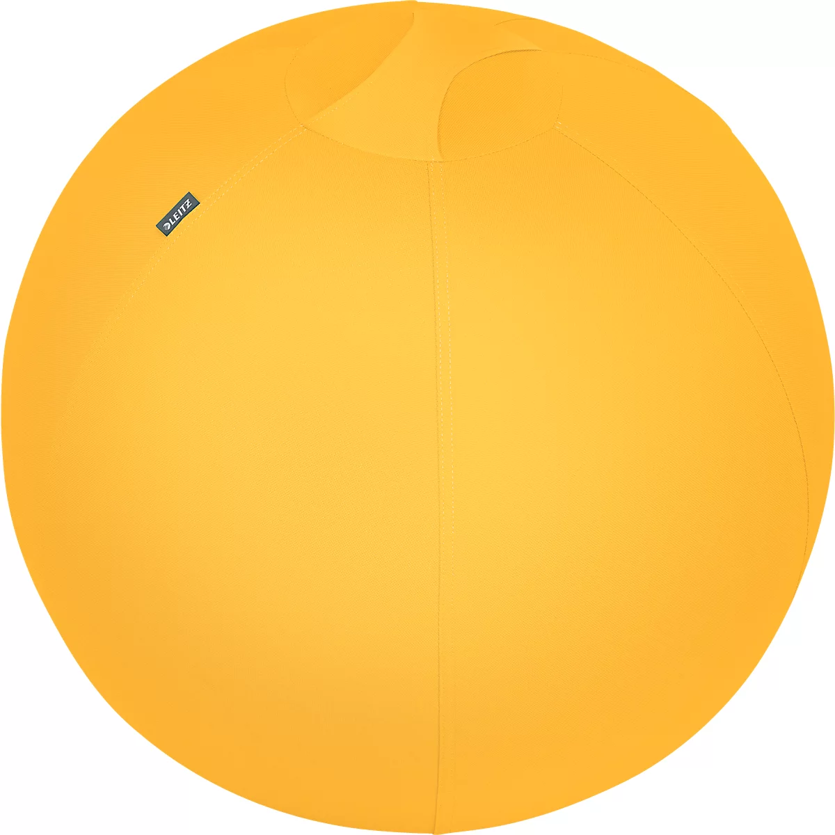 Ballon d'assise Ergo Cosy Leitz, Ø 650 mm, revêtement en tissu, jaune