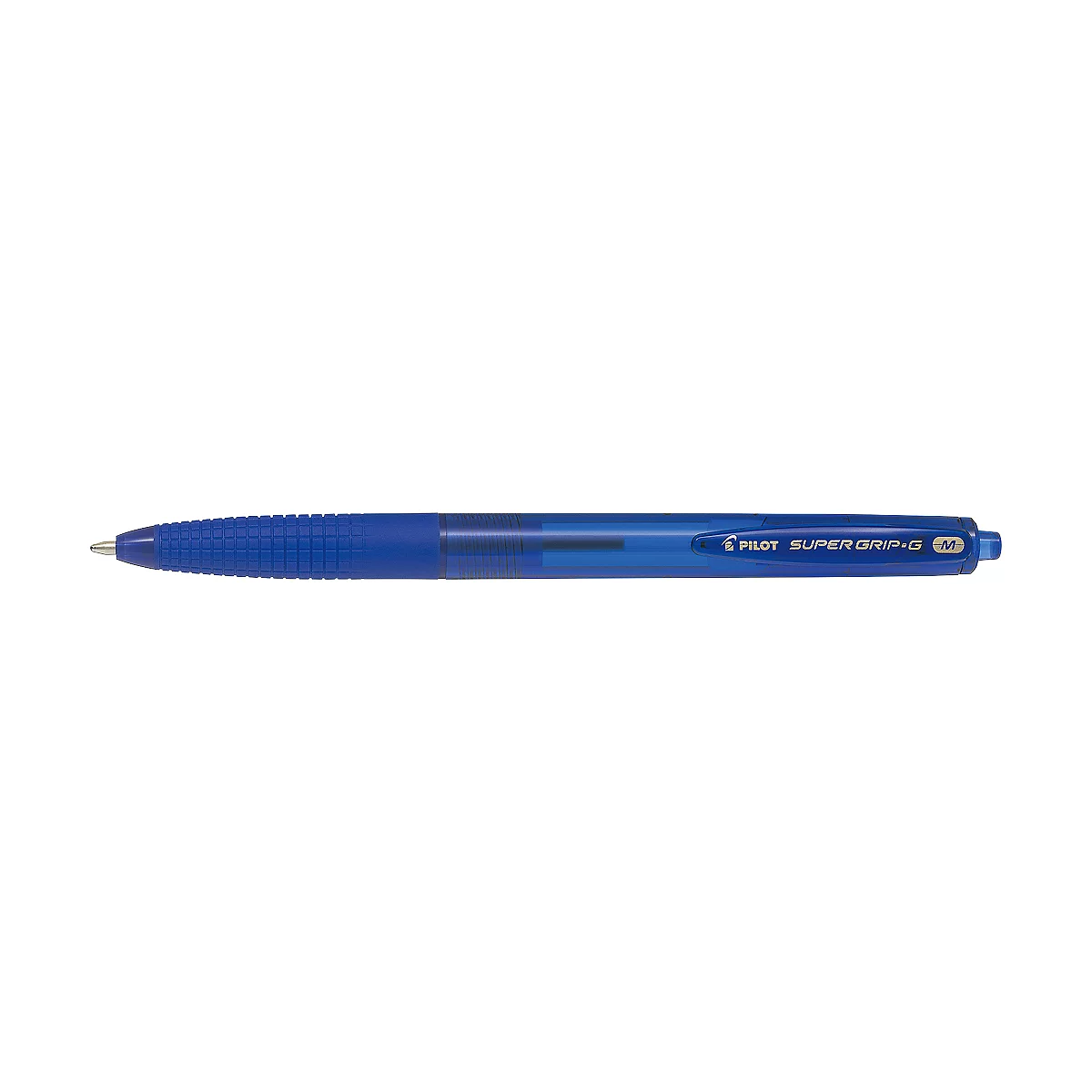 Balpen Pilot Super Grip G 2036, lijndikte M, 12 stuks, blauw
