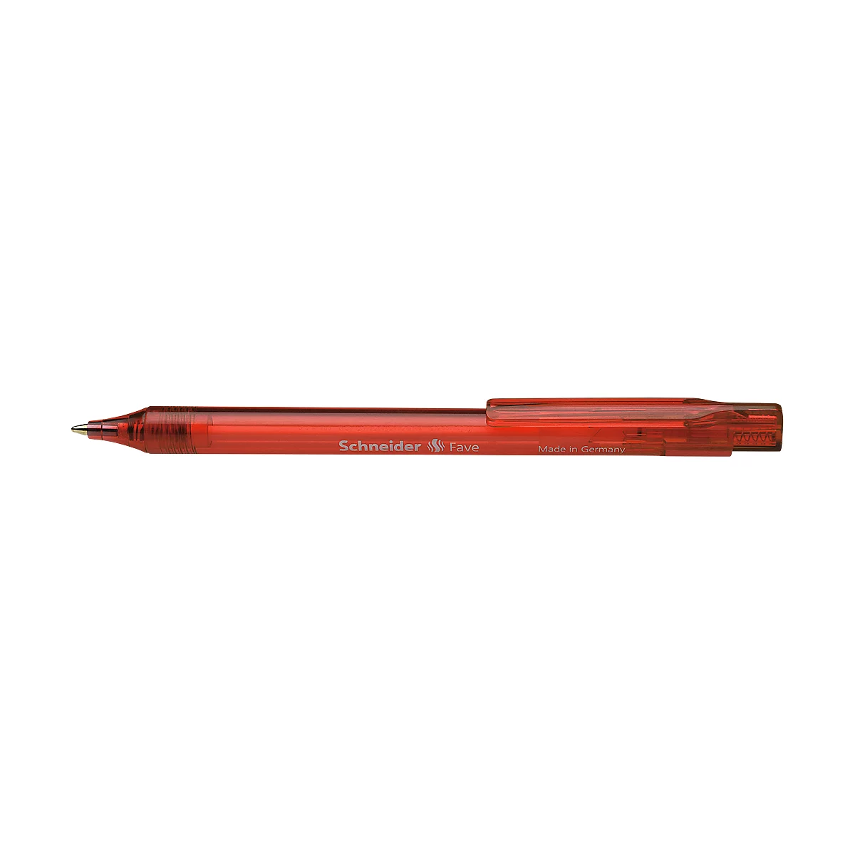 Balpen SCHNEIDER Fave 770, rood, 20 stuks