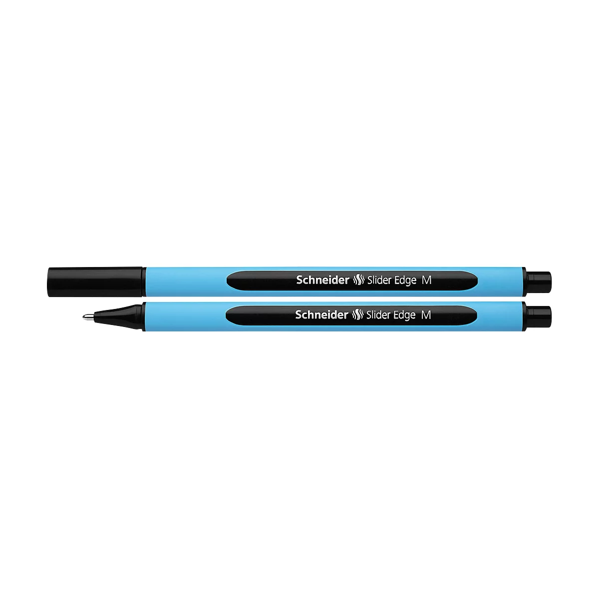 Balpen Slider Edge, M, zwart, 10 stuks