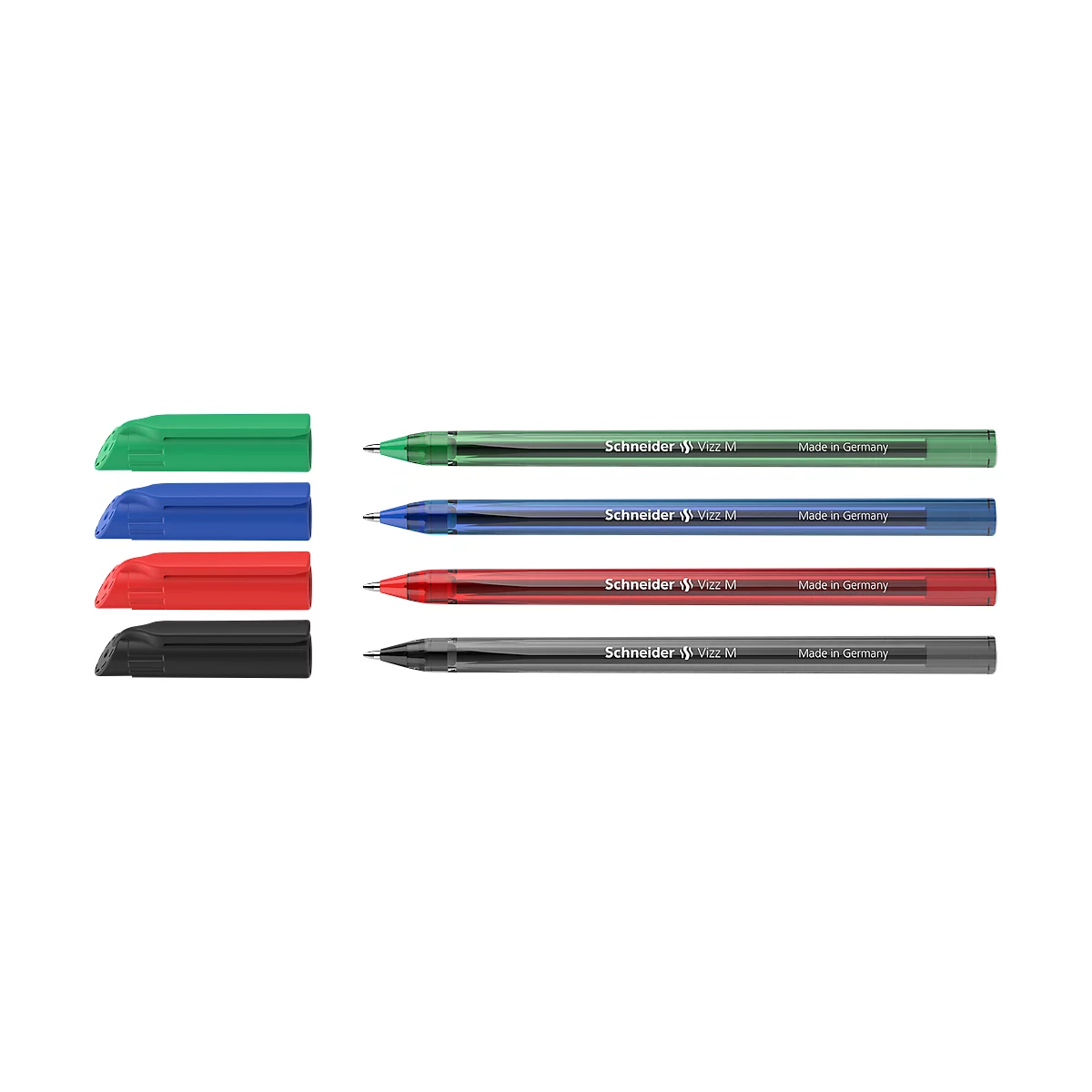 Balpen, Vizz M, set van 4