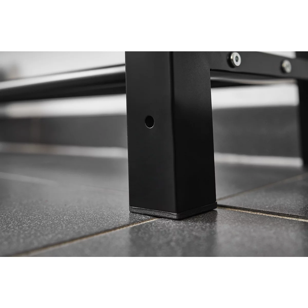 Banc avec porte-chaussures, 2 m