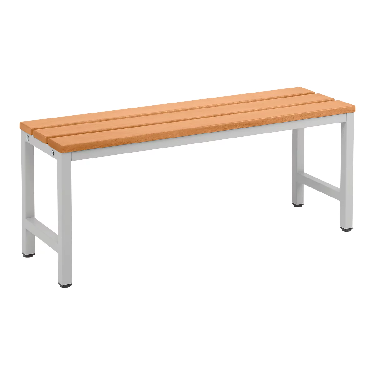 Banc vestiaire en bois, L 1000 x P 300 x H 420 mm