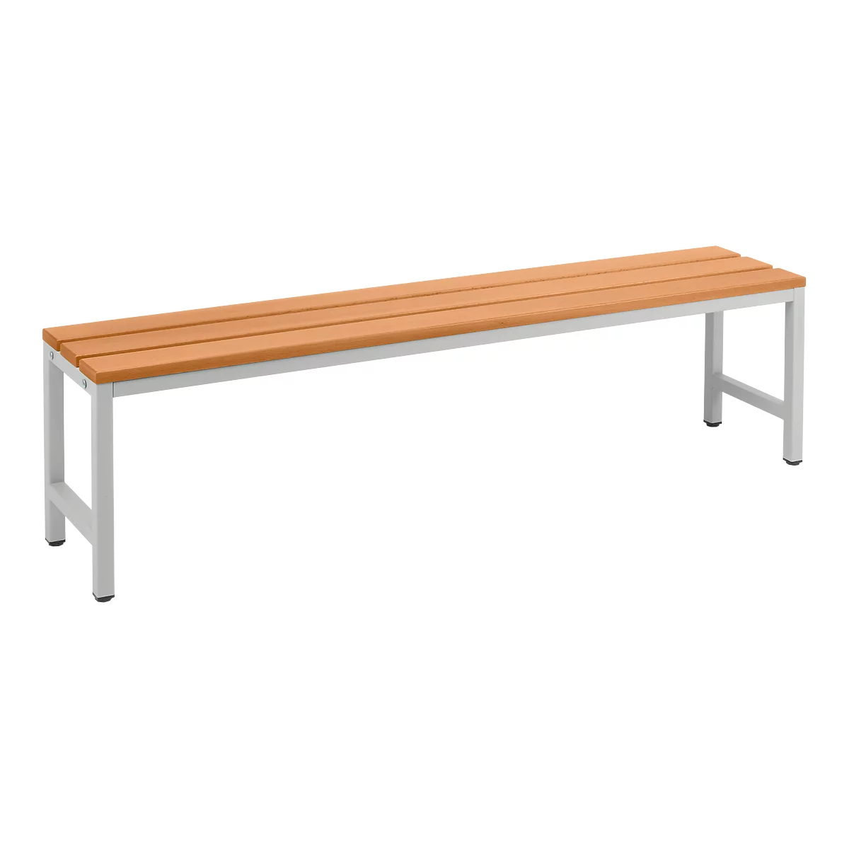 Banc vestiaire en bois, L 1500 x P 300 x H 420 mm