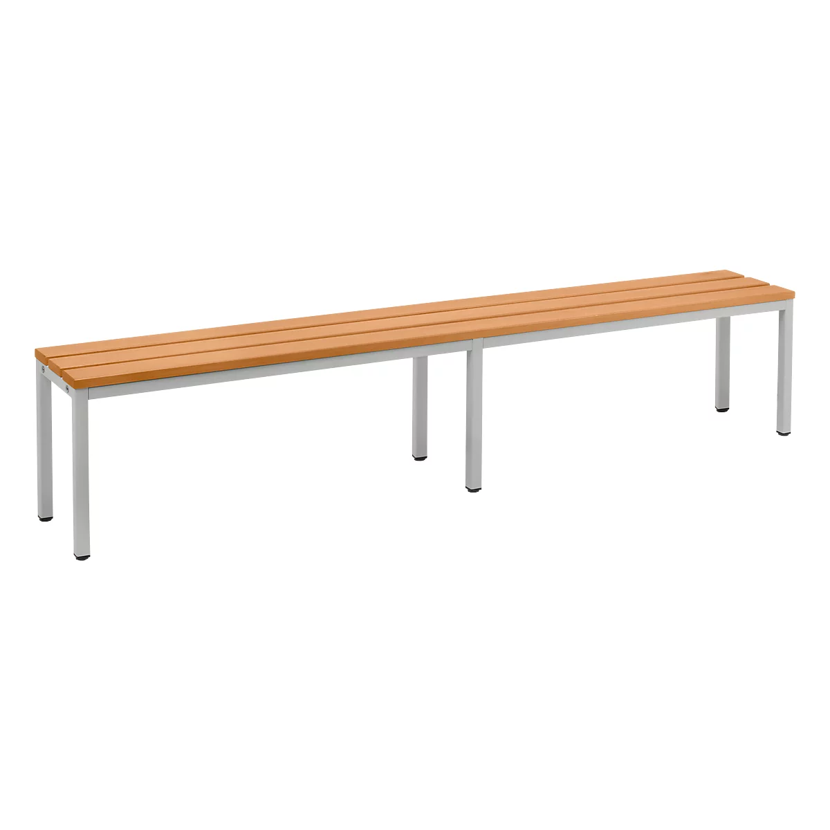 Banc vestiaire en bois, L 2000 x P 300 x H 420 mm