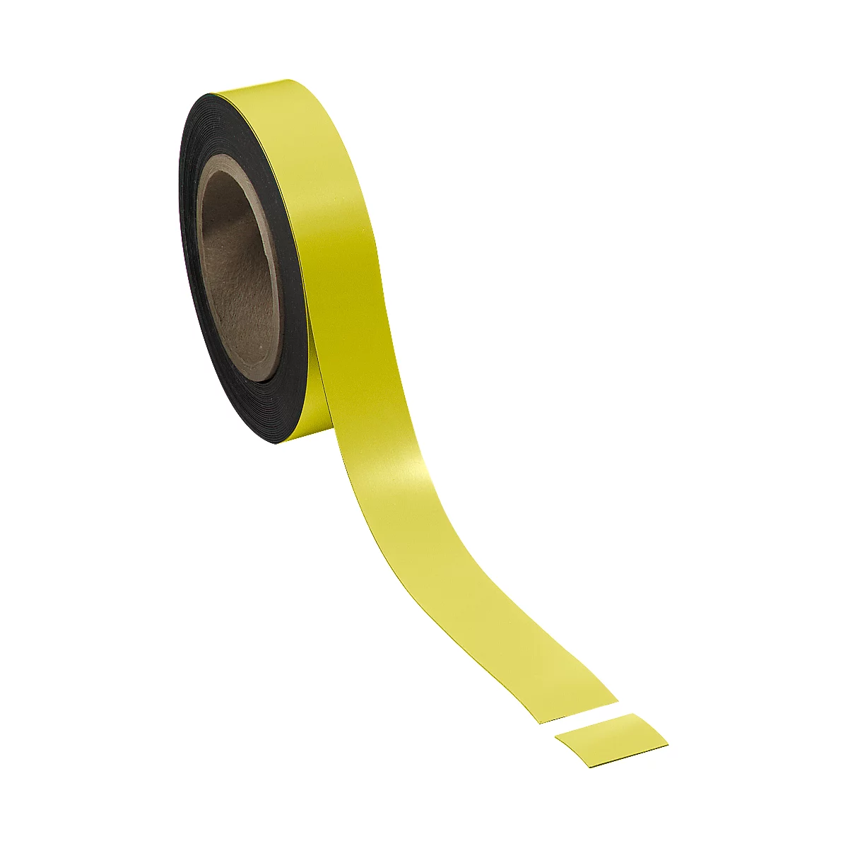 Bande magnétique inscriptible, 30 mm x 100 m, jaune