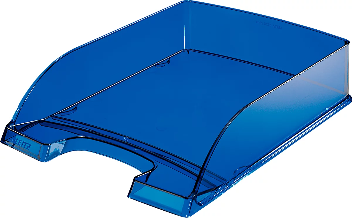 Bandeja para documentos LEITZ® estándar 5226, plástico, 5 unidades, azul transparente