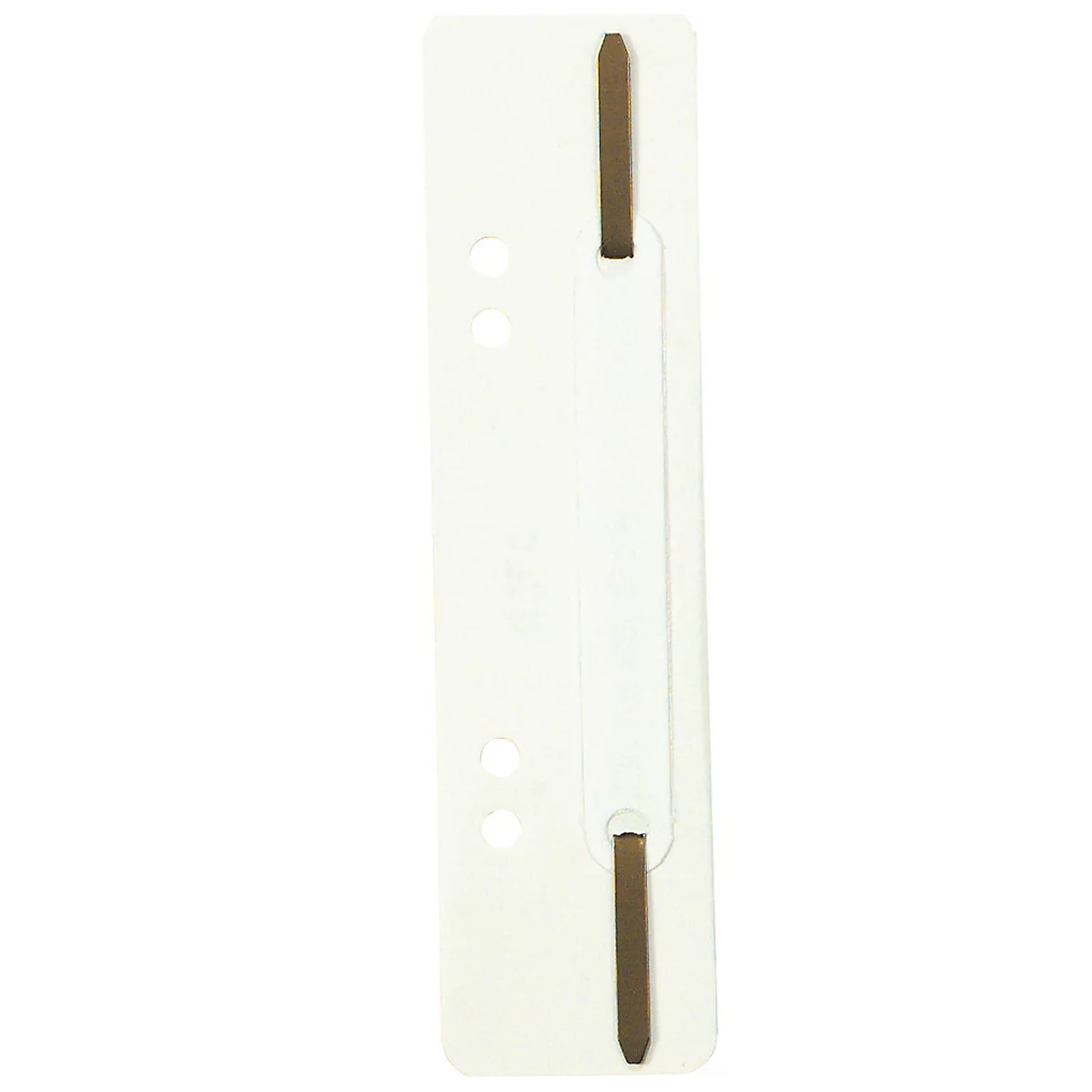 Bandes agrafeuses Exacompta 426007B, perforation 60 &amp; 80 mm, L 150 x l 35 mm, plastique &amp; métal, blanc, 250 pcs.