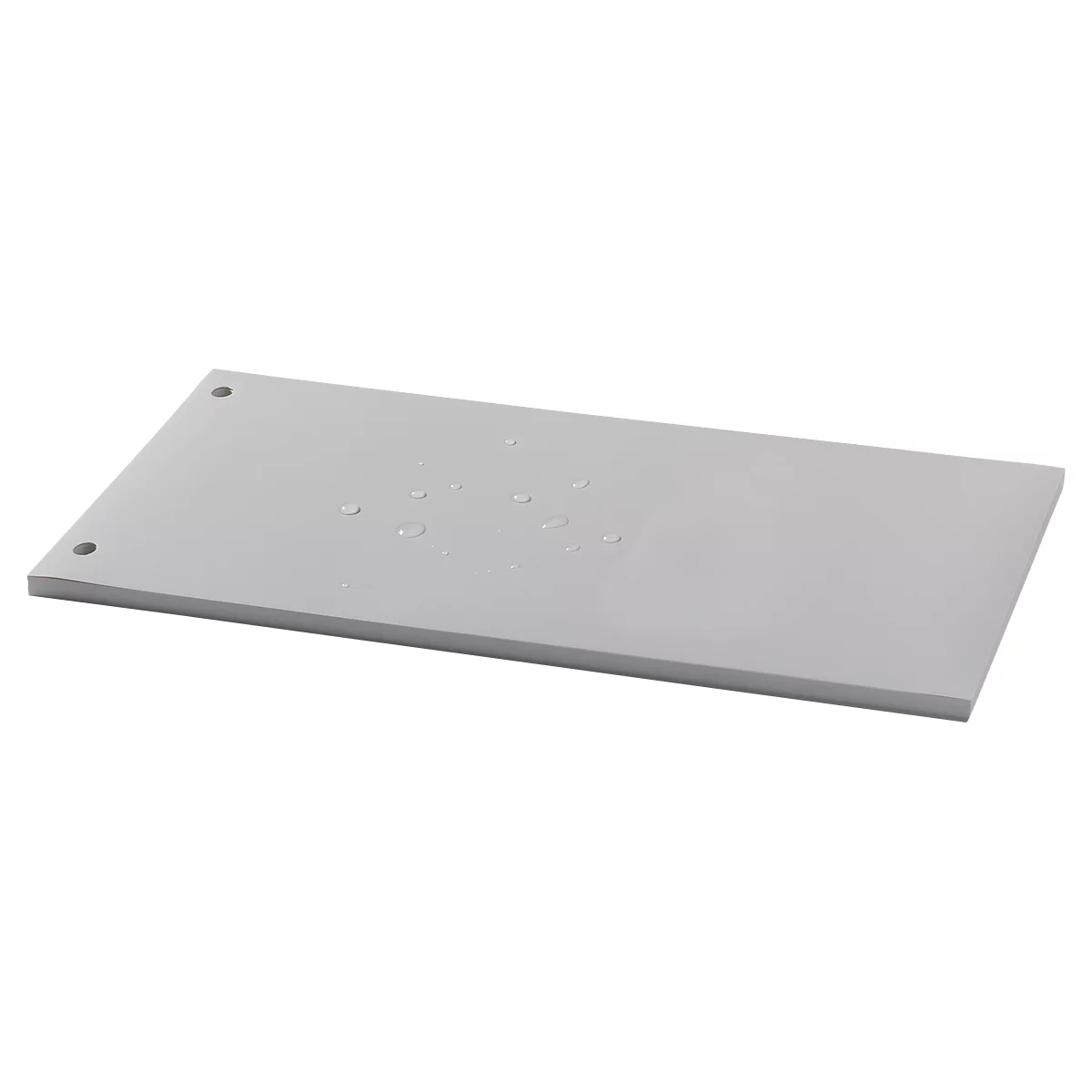 Bandes d'intercalaires en plastique, polypropylène, coloris uni, 100 p., gris