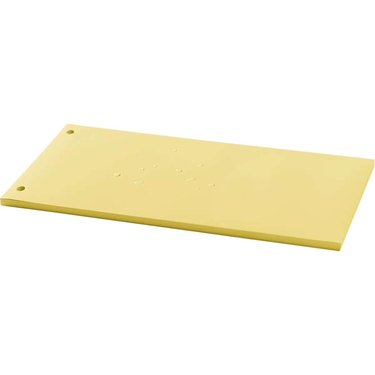 Bandes d'intercalaires en plastique, polypropylène, coloris uni, 100 p., jaune