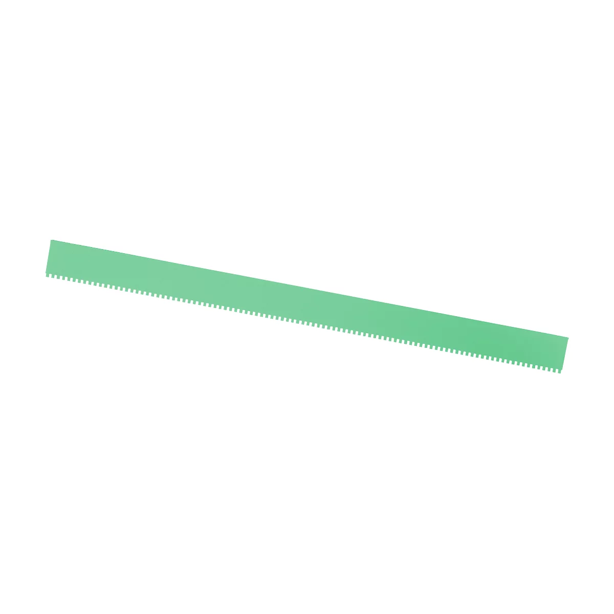 Bandes de désignation en carton, vert