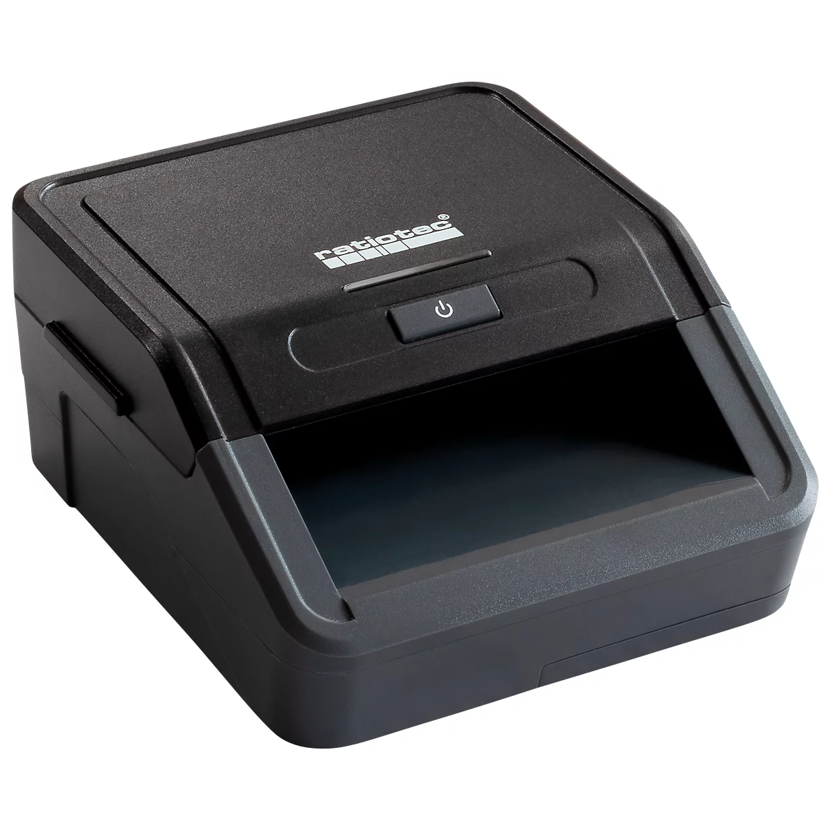 Bankbiljetten validator ratiotec Smart Protect, ECB standaard, IR/MG/MT/SD, 3 woks, LED bar display &amp; waarschuwingssignaal, USB/microSD, stroomkabel, zwart