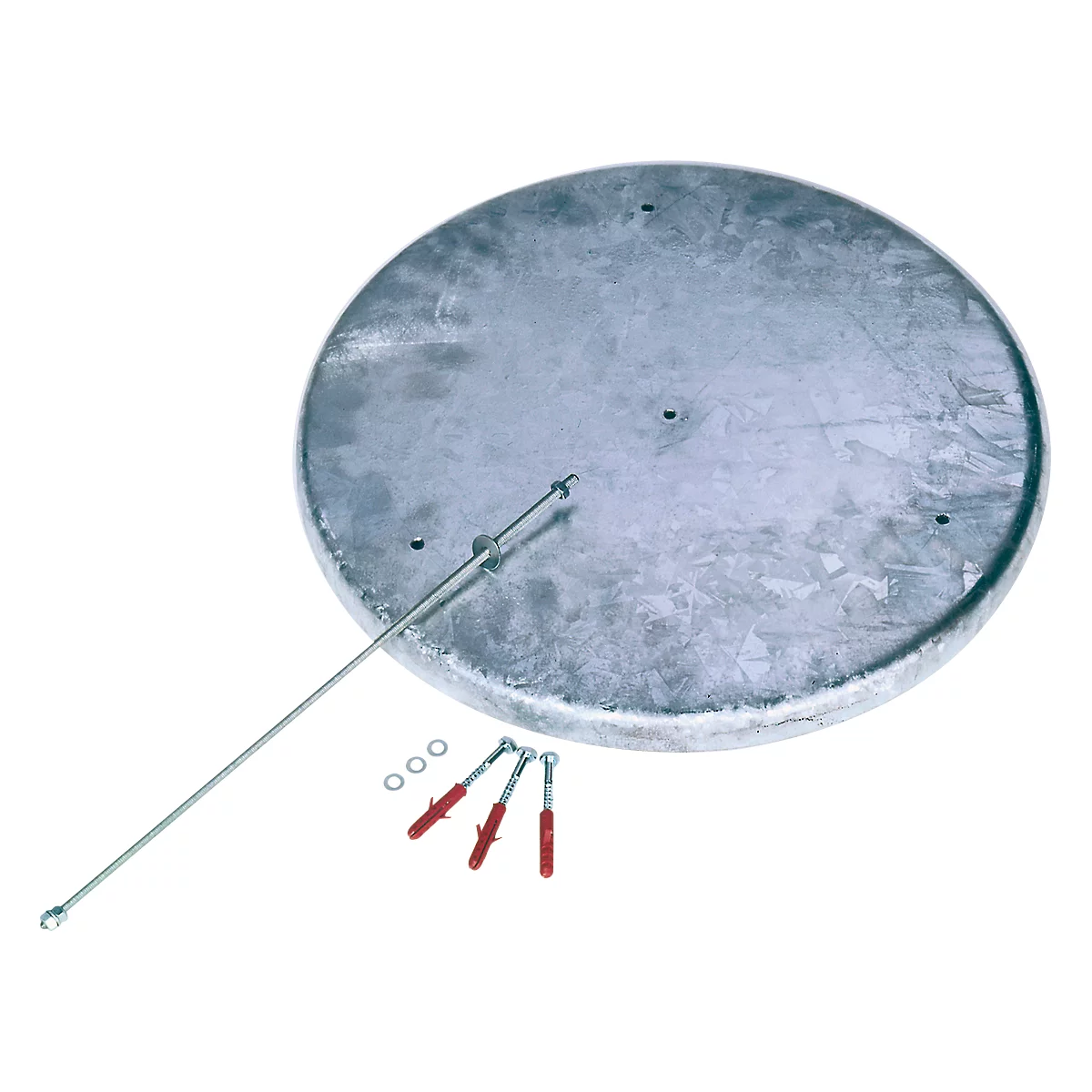 Base circular, para cenicero de pared