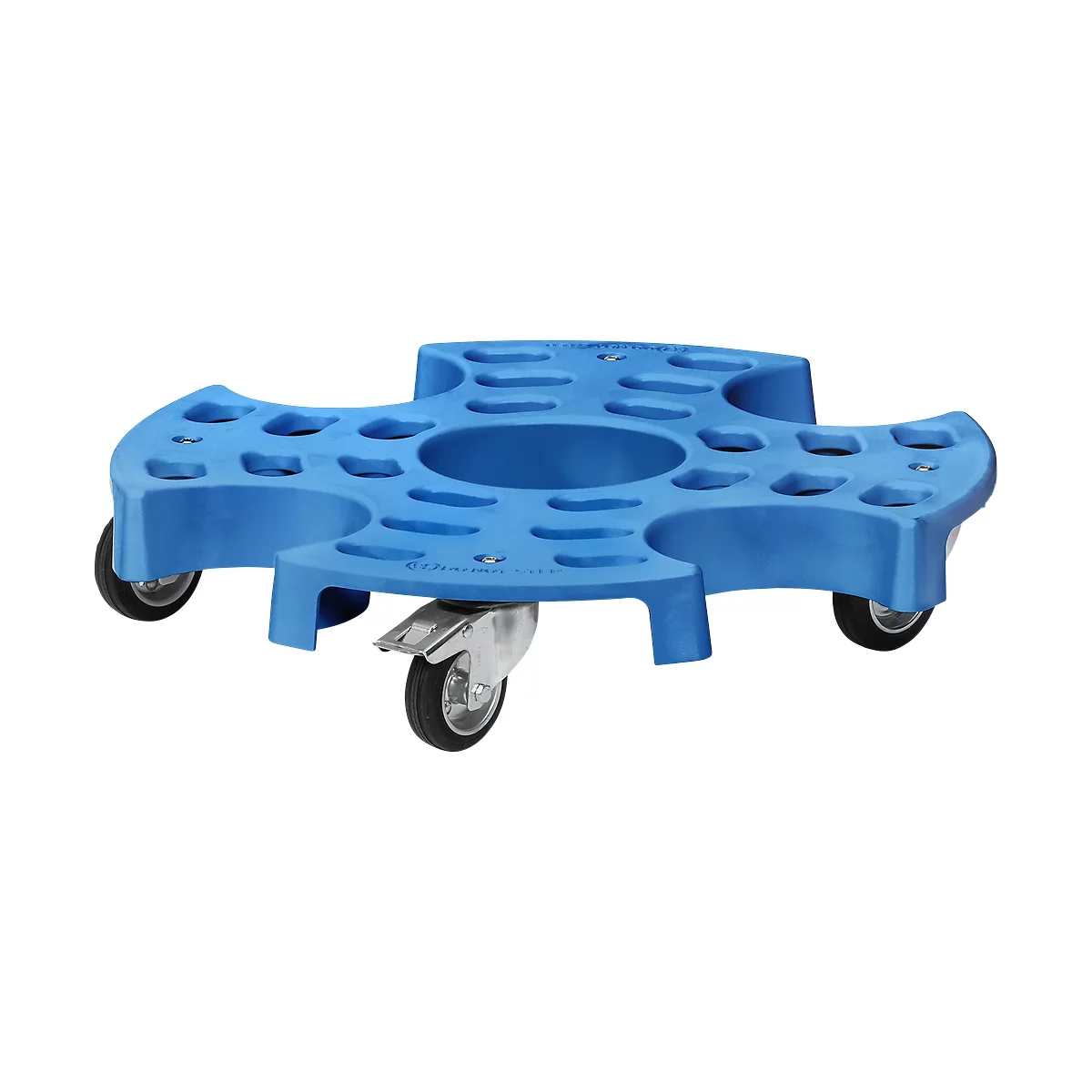 Base rodante para neumáticos Tyre Trolley, para neumáticos grandes, de polipropileno, ø 700 mm, hasta 180 kg