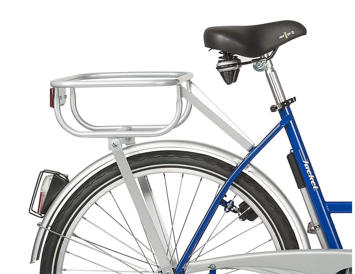 Bastidor para bicicleta de transporte, de acero, fácil de montar, gran capacidad de carga