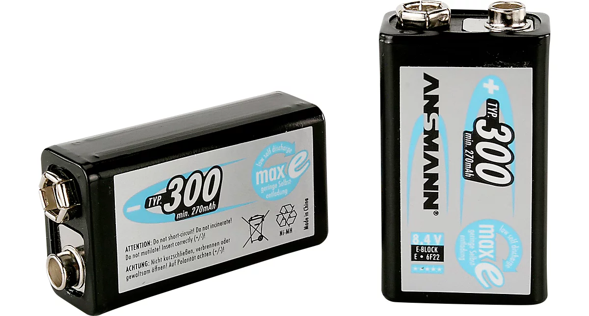 Batería de NiMH MaxE E-Bock, 250 mAH, 1 pieza