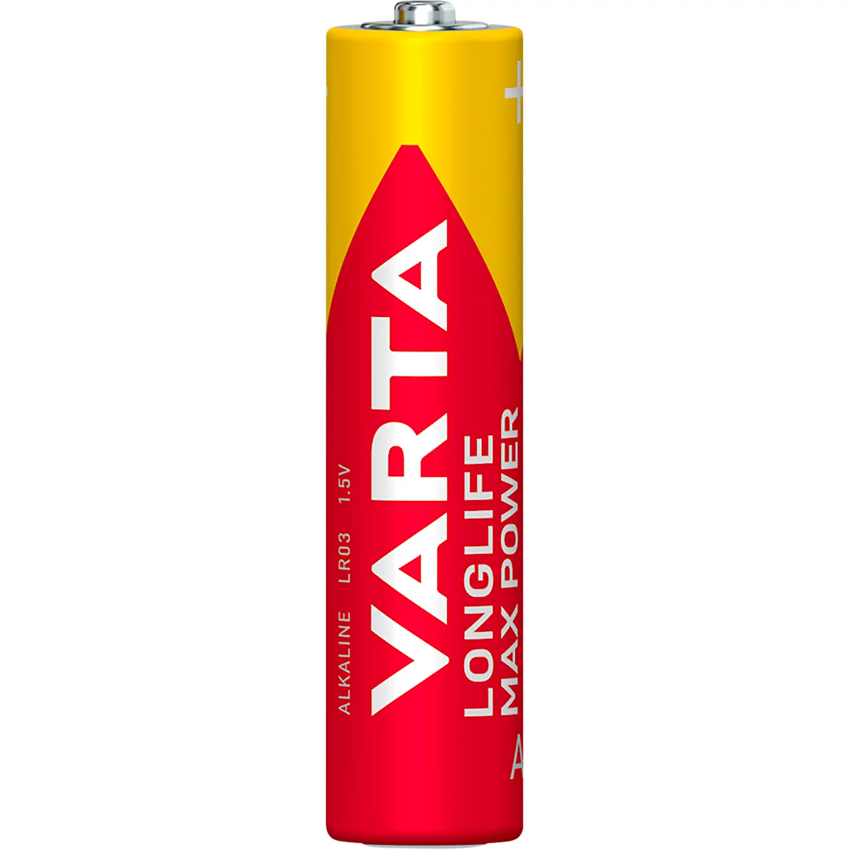 Batterie AAA Micro VARTA Longlife Max Power, 1,5 V, 4 Stück
