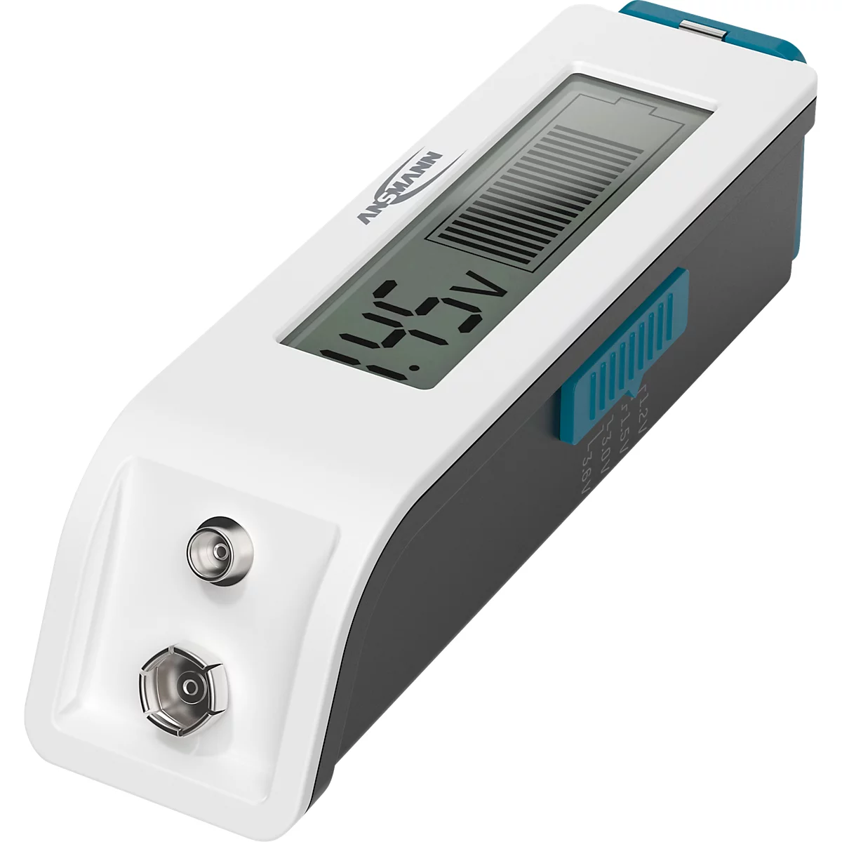 Batterietester Ansmann Comfort Check, mit Display und Balkenanzeige, Kunststoff, schwarz-weiss