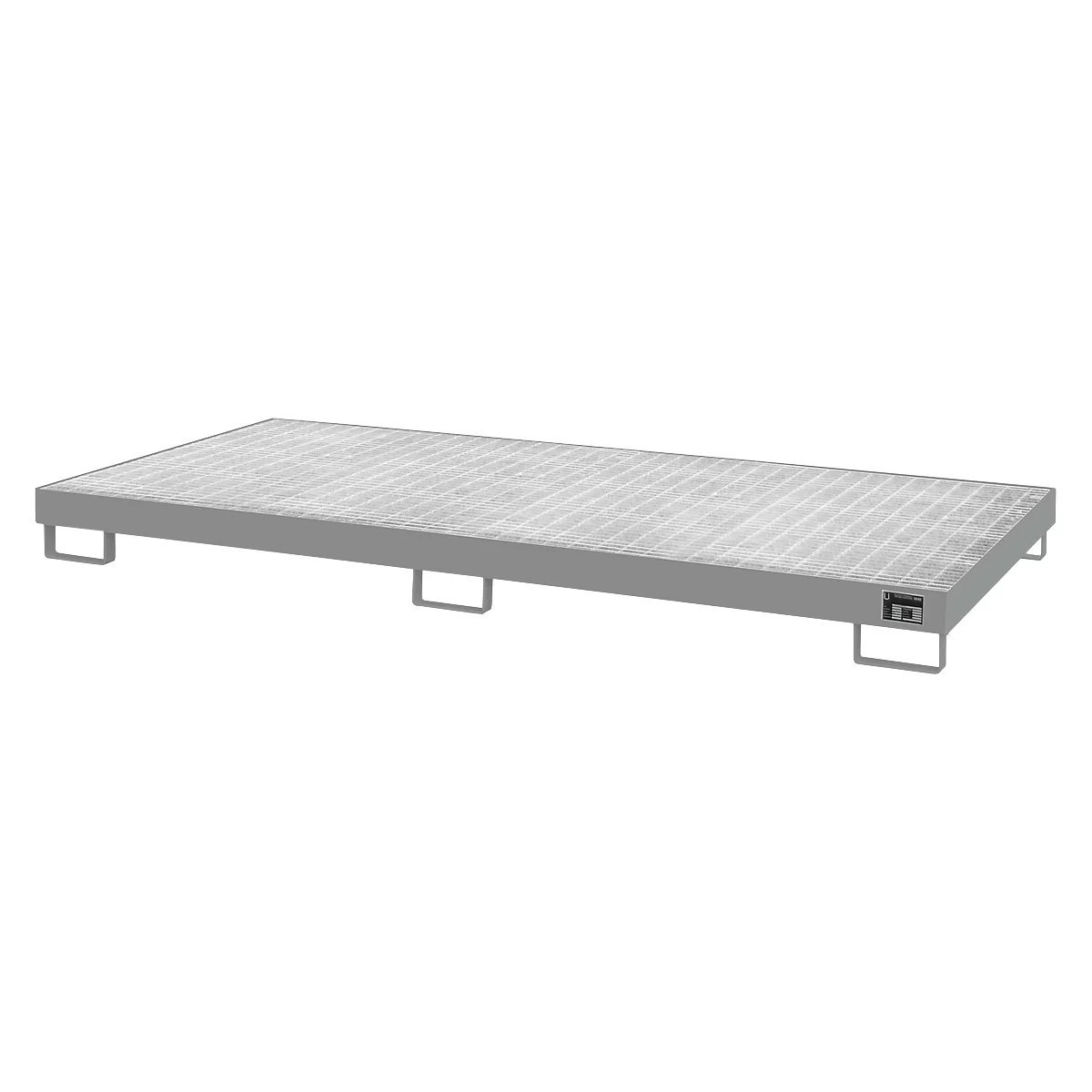 Bauer Auffangwanne Typ AW8, mausgrau (RAL 7005)