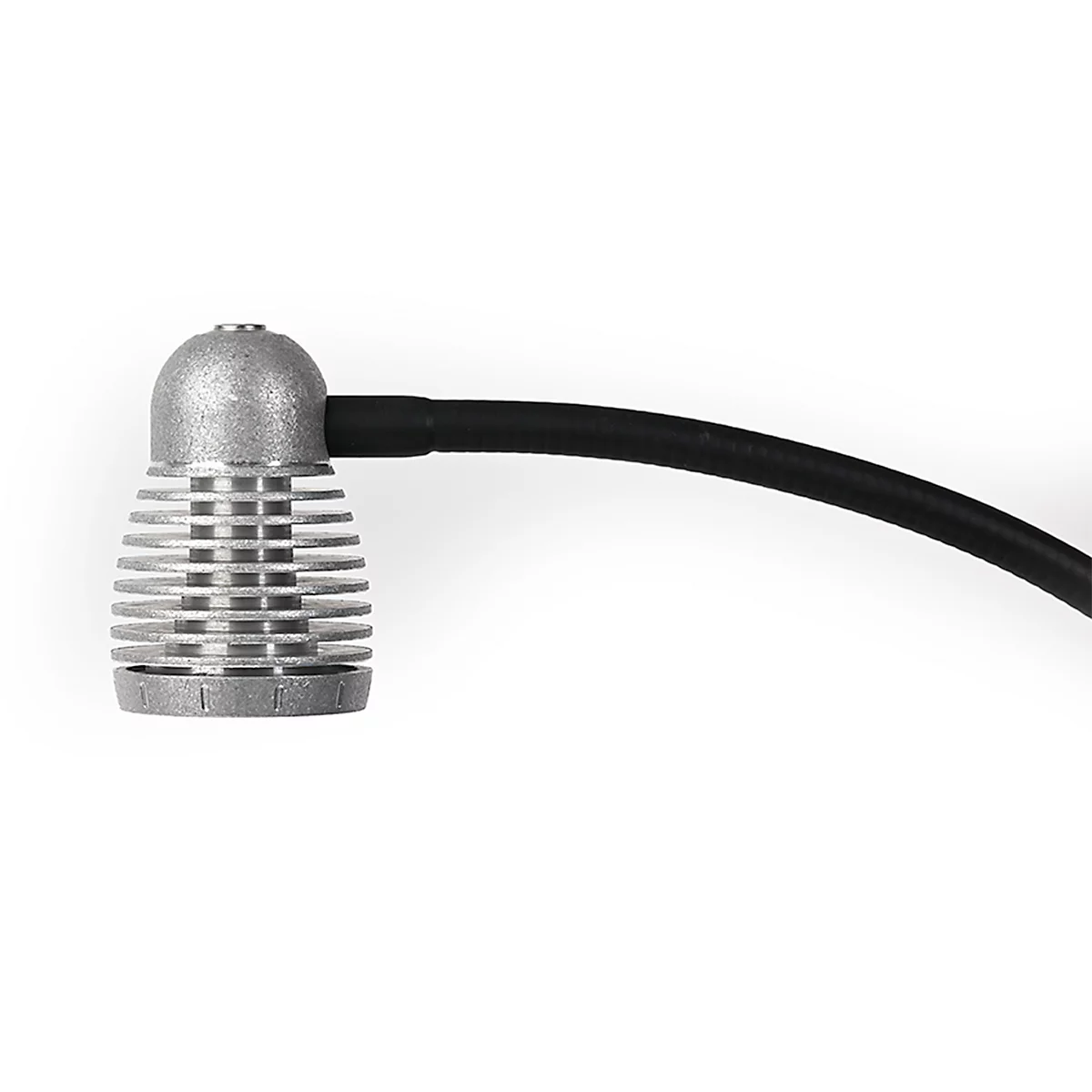 Bauer &amp; Böcker Flexi 90° LED werklamp, 4,5 W, 450 lm, 5500 K, dimbaar, kantelbaar, magneetvoet, IP65, L 600 mm, aluminium, grijs-zwart