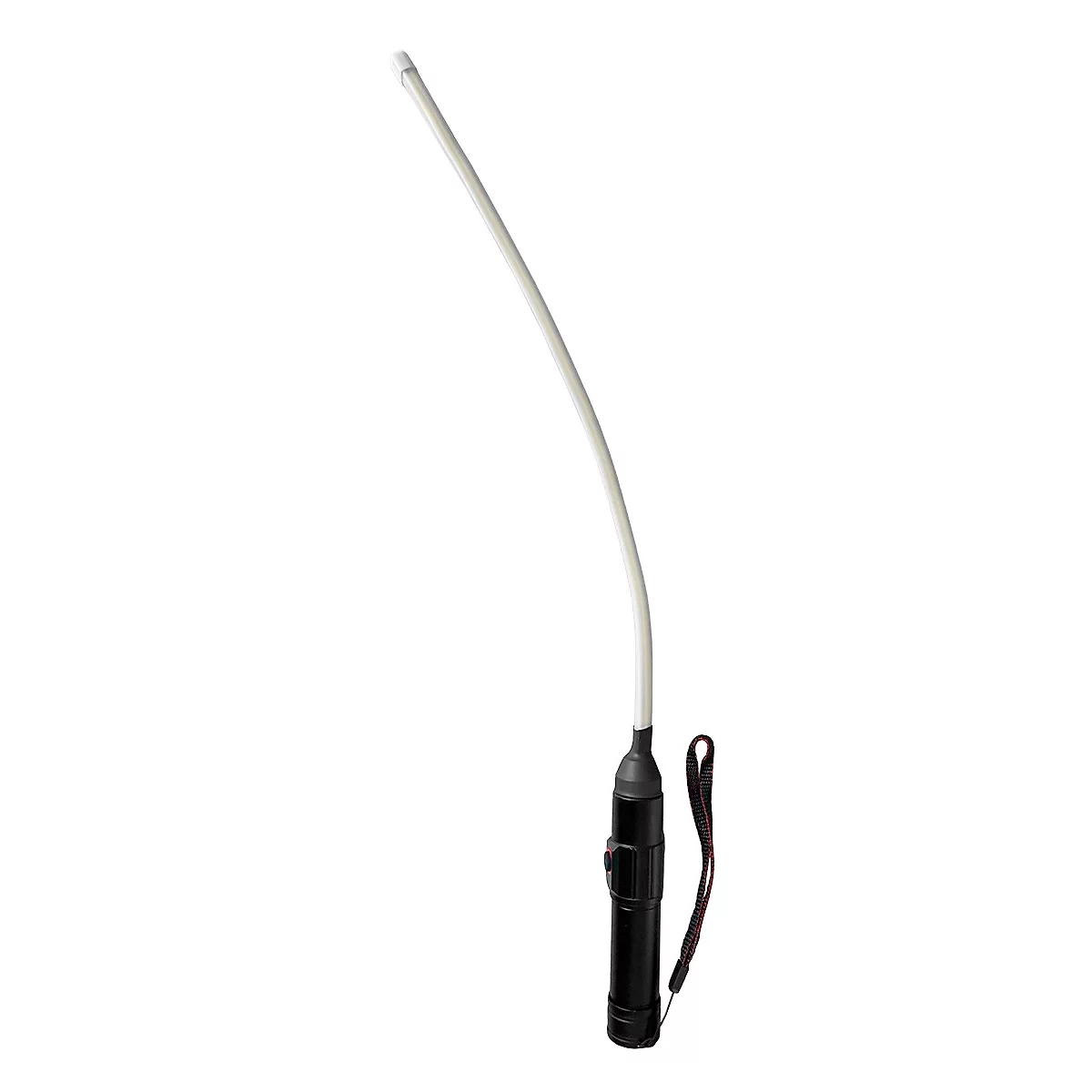 Bauer &amp; Böcker LED buislamp, elastisch, 3,5 W, 200 lm, 6000 K, IP44, magneetvoet, IP44, USB-C, batterijvoeding, L 530 mm, staal, zwart en wit