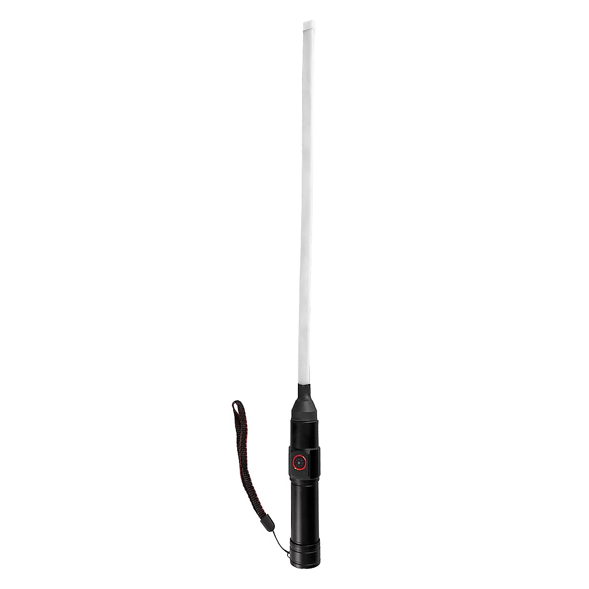 Bauer &amp; Böcker LED buislamp, vormbaar, 3,5 W, 200 lm, 6000 K, IP44, magnetische voet, IP44, USB-C, batterijvoeding, L 530 mm, staal, zwart en wit