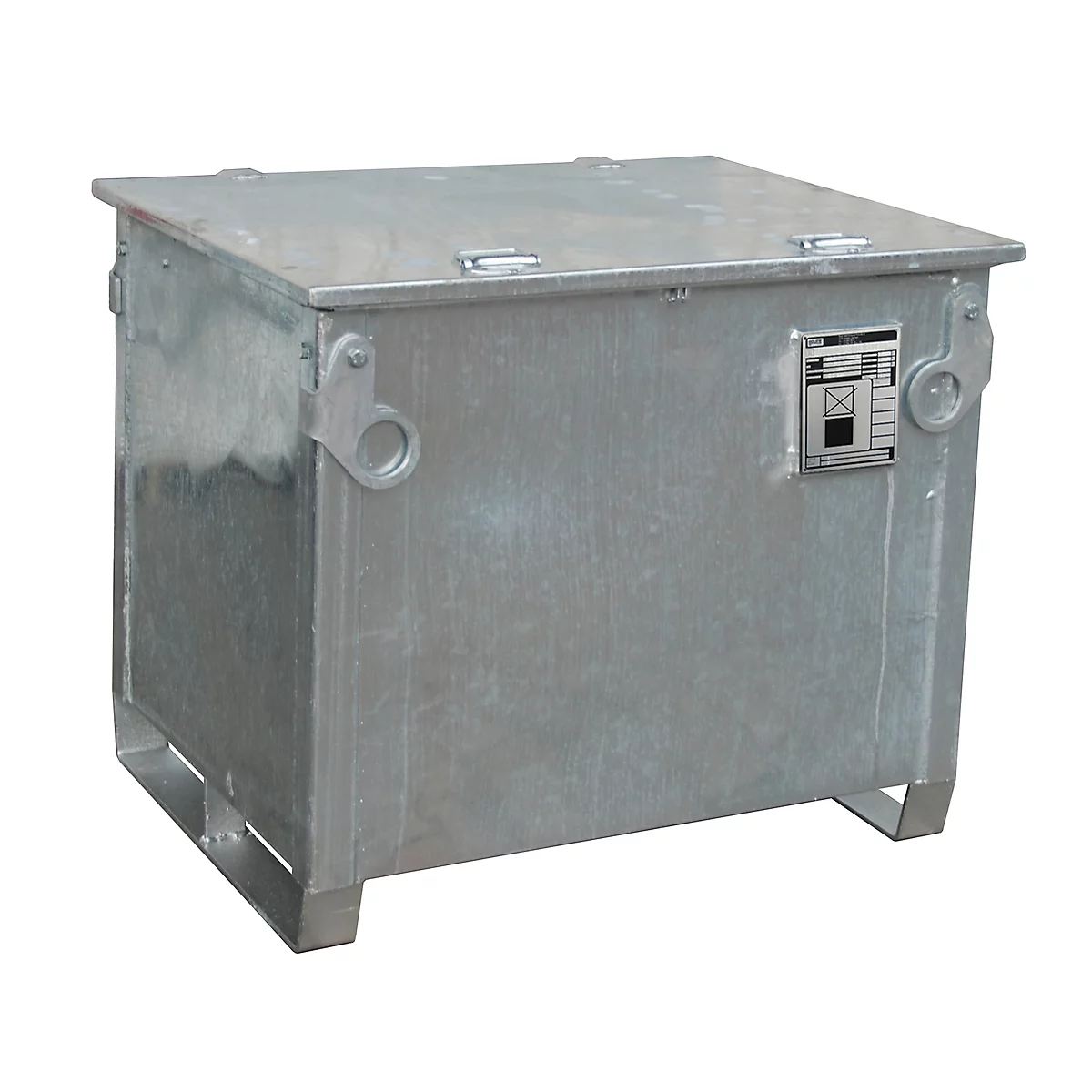 BAUER MT 450 brandstoftank, toegankelijk per auto, afsluitbaar, 450 l inhoud, B 1060 x D 880 x H 890 mm