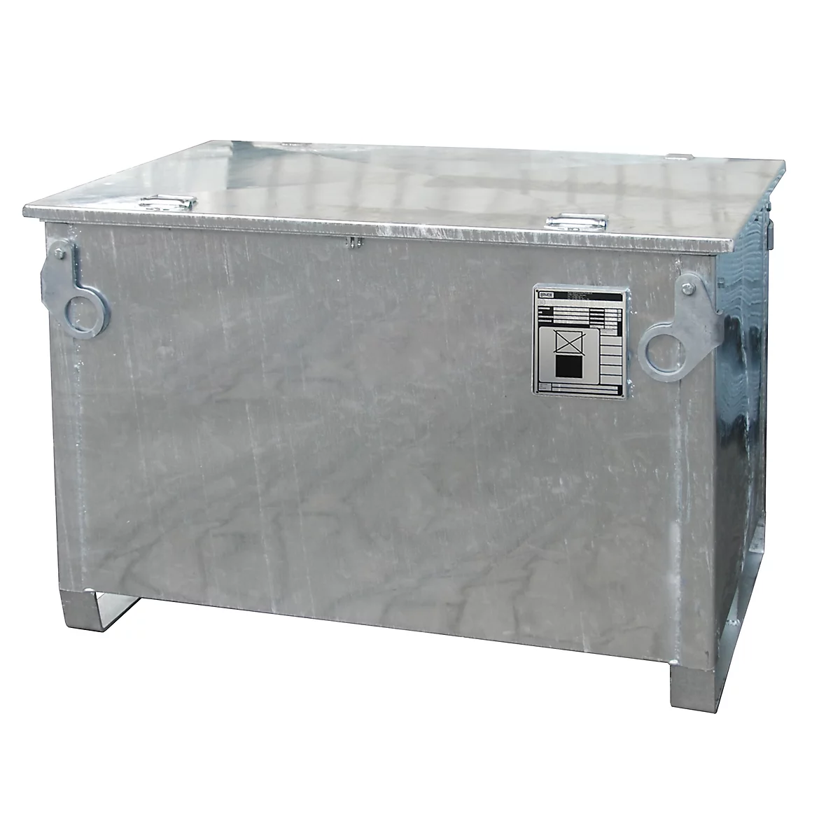 BAUER MT 600 brandstoftank, toegankelijk per auto, afsluitbaar, 600 l inhoud, B 1360 x D 880 x H 890 mm