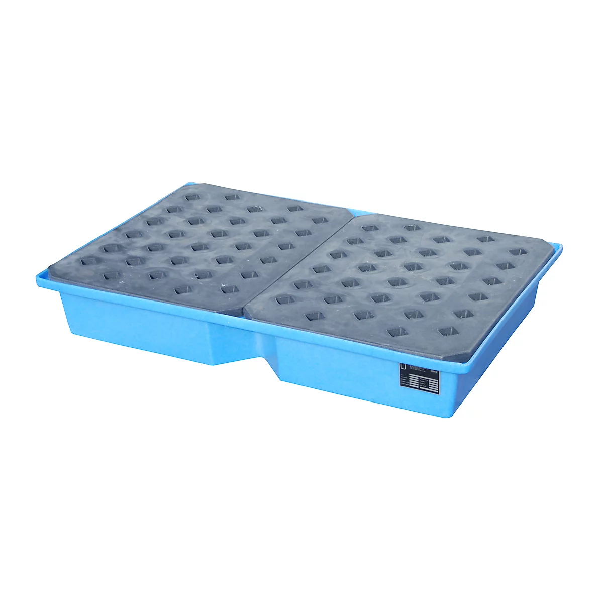 Bauer PE-Auffangwanne Typ KWP-P 100, für Paletten, Lagerung von Kleingebinden, 100 l