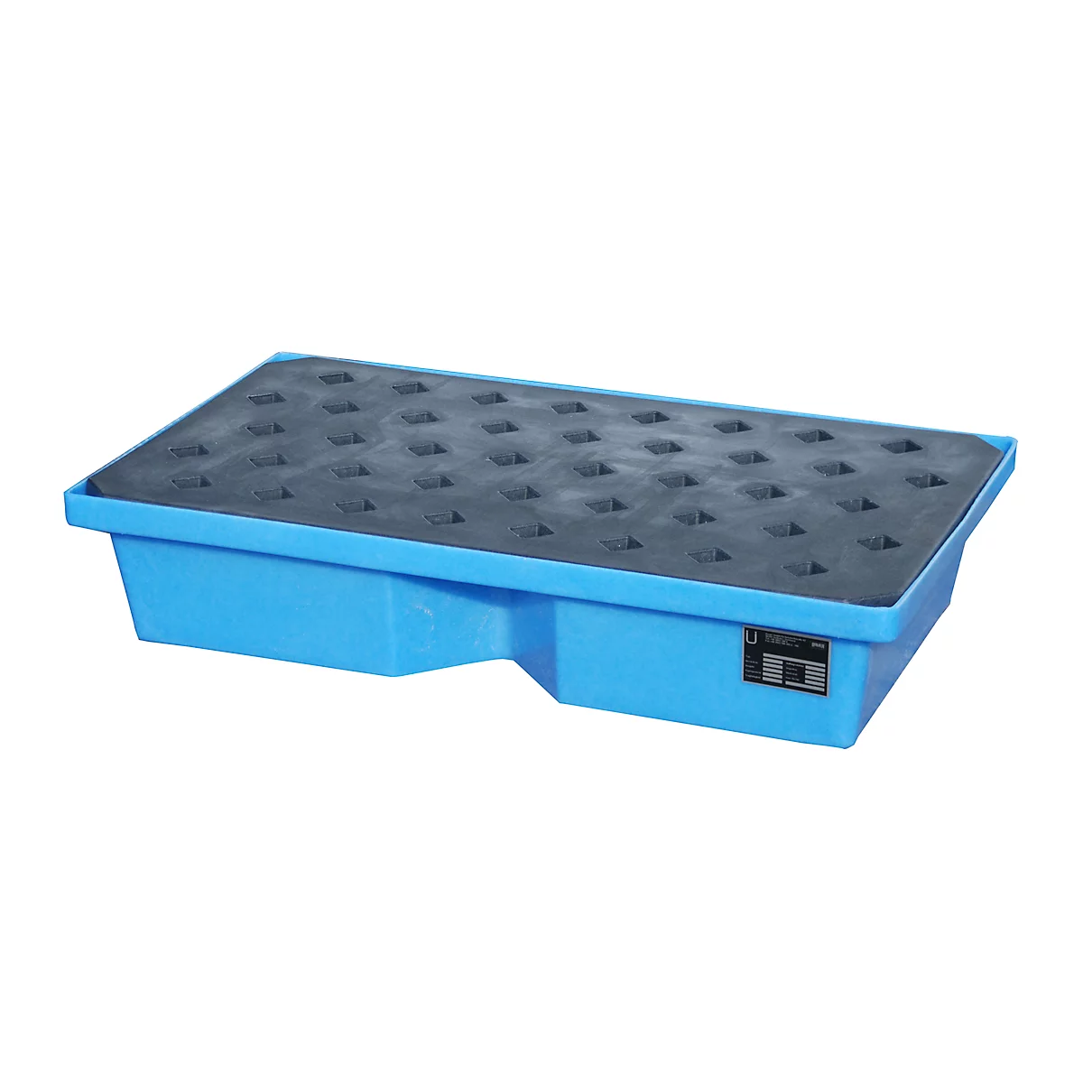 Bauer PE-Auffangwanne Typ KWP-P 60, für Paletten, Lagerung von Kleingebinden, 60 l