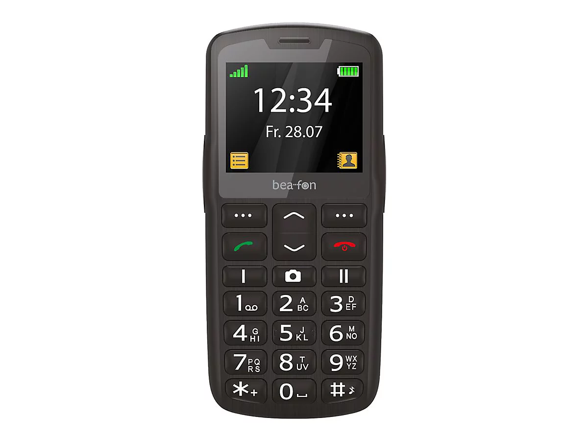 Bea-fon Silver Line SL260 - Feature Phone - microSD slot - LCD-Anzeige - 176 x 220 Pixel - rear camera 0,3 MP