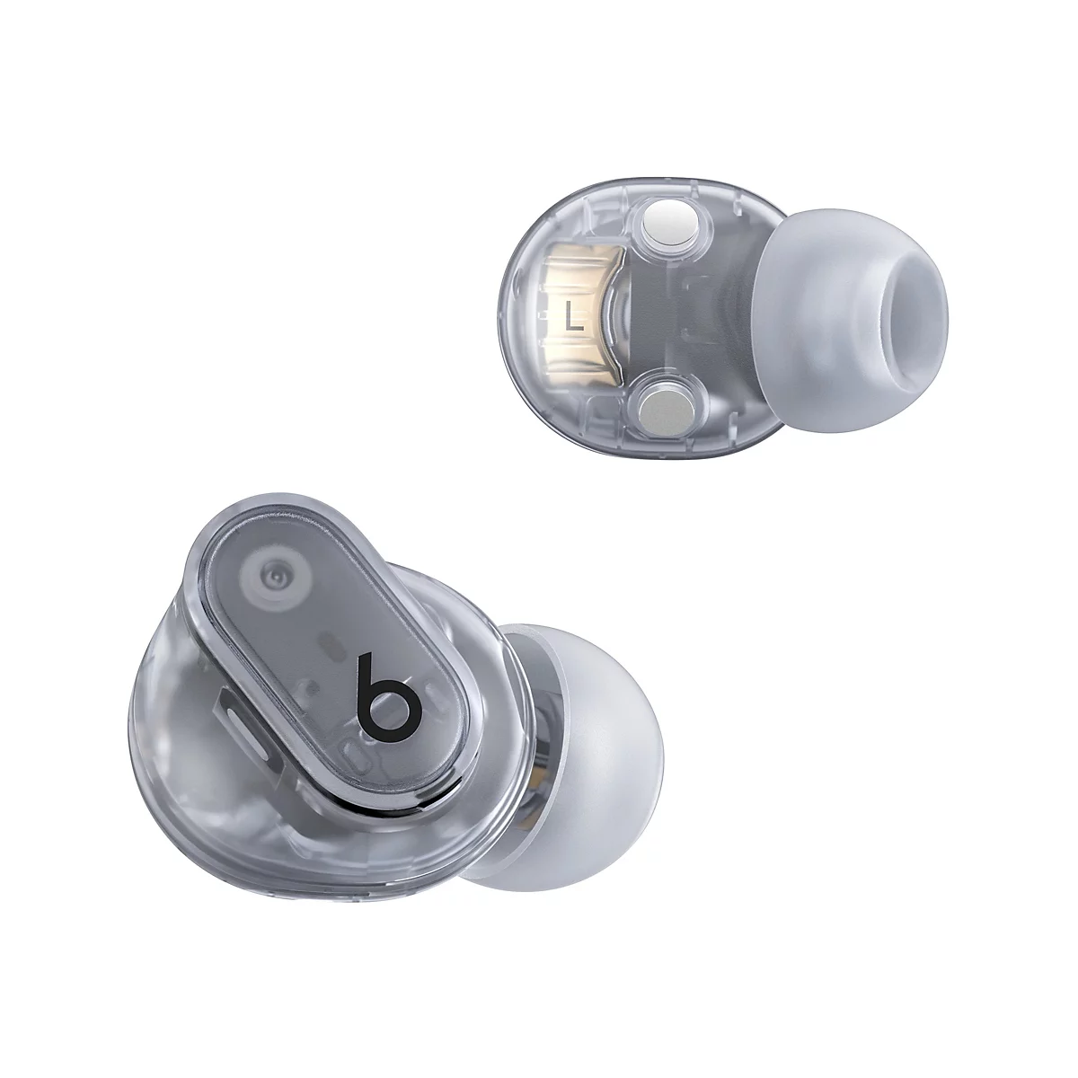 Beats Studio Buds + - True Wireless-Kopfhörer mit Mikrofon - im Ohr - Bluetooth - aktive Rauschunterdrückung - durchsichtig