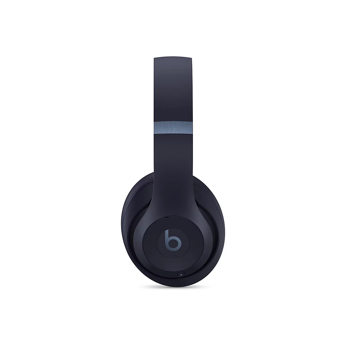 Dunkelblaue Beats-KopfhÃ¶rer auf weiÃŸem Hintergrund. Das Beats-Logo ist gut sichtbar.