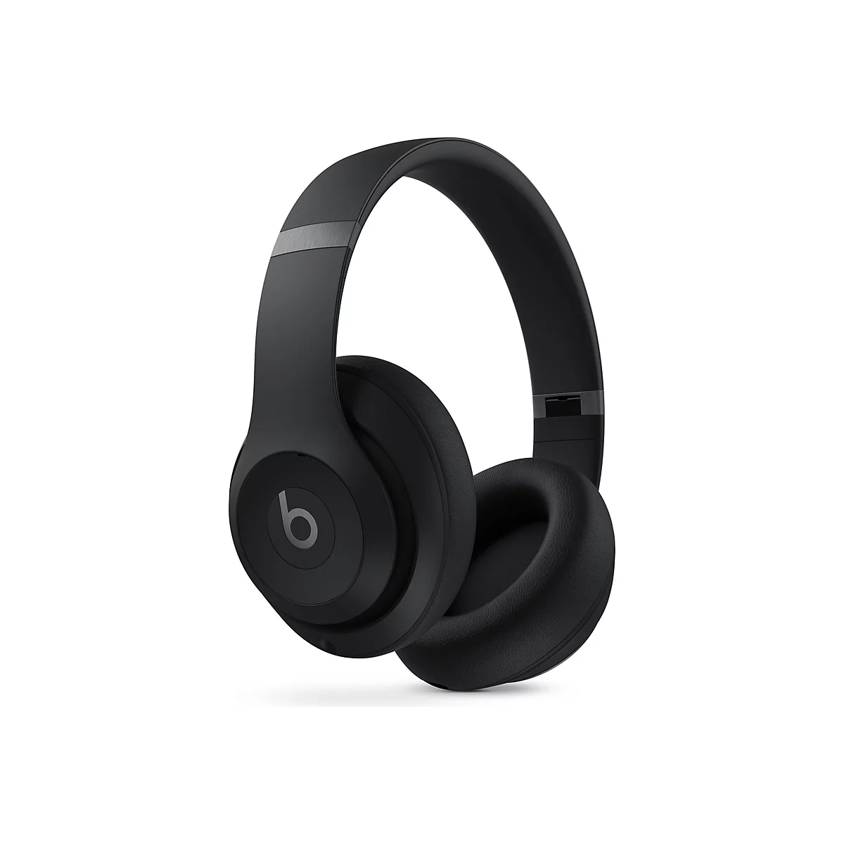 Schwarzer Over-Ear-Kopfhörer, Marke Beats, auf weißem Hintergrund.