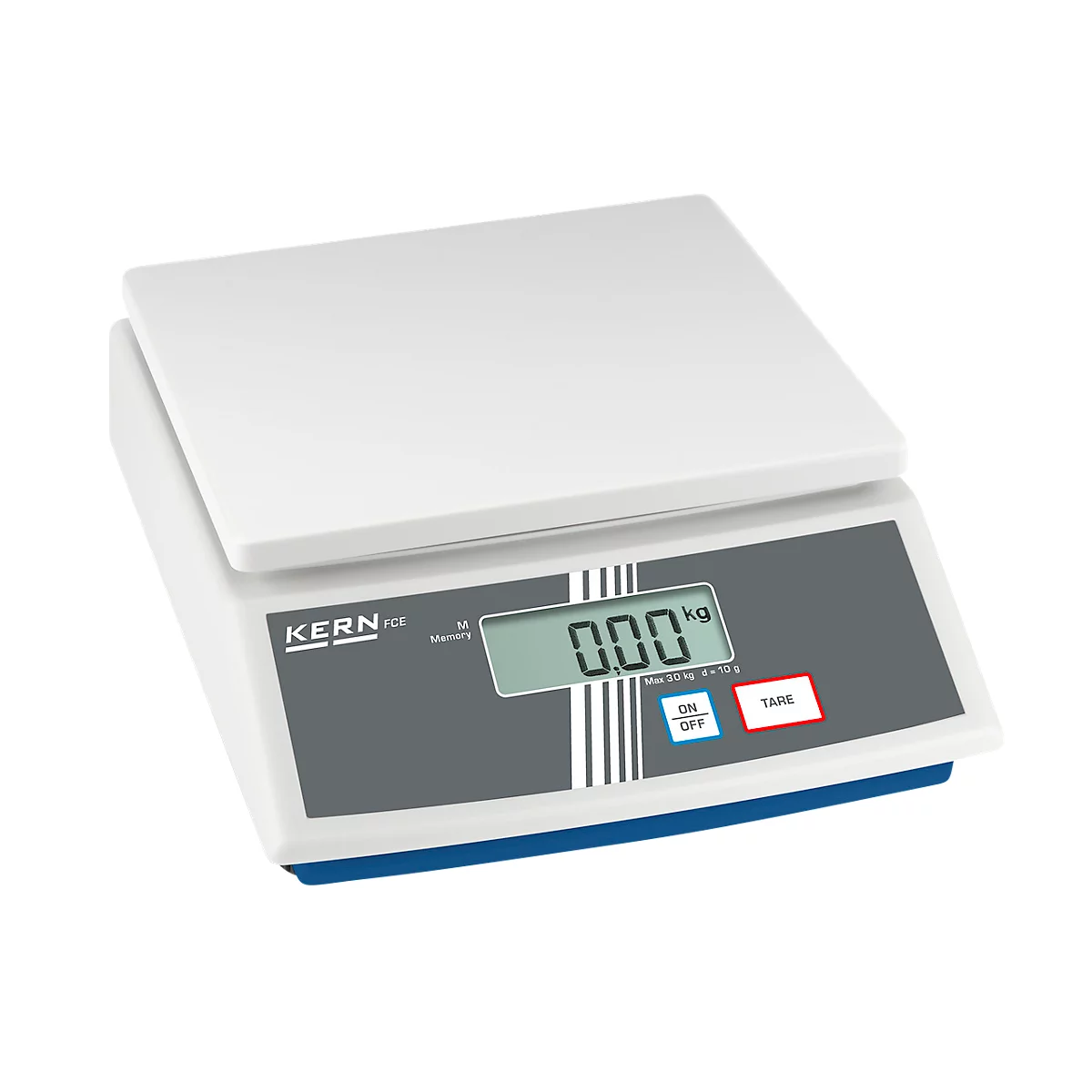 Beginnersbankweegschaal FCE-N, 2-sleutel bediening, beschermkap, weegvermogen max. 3 kg