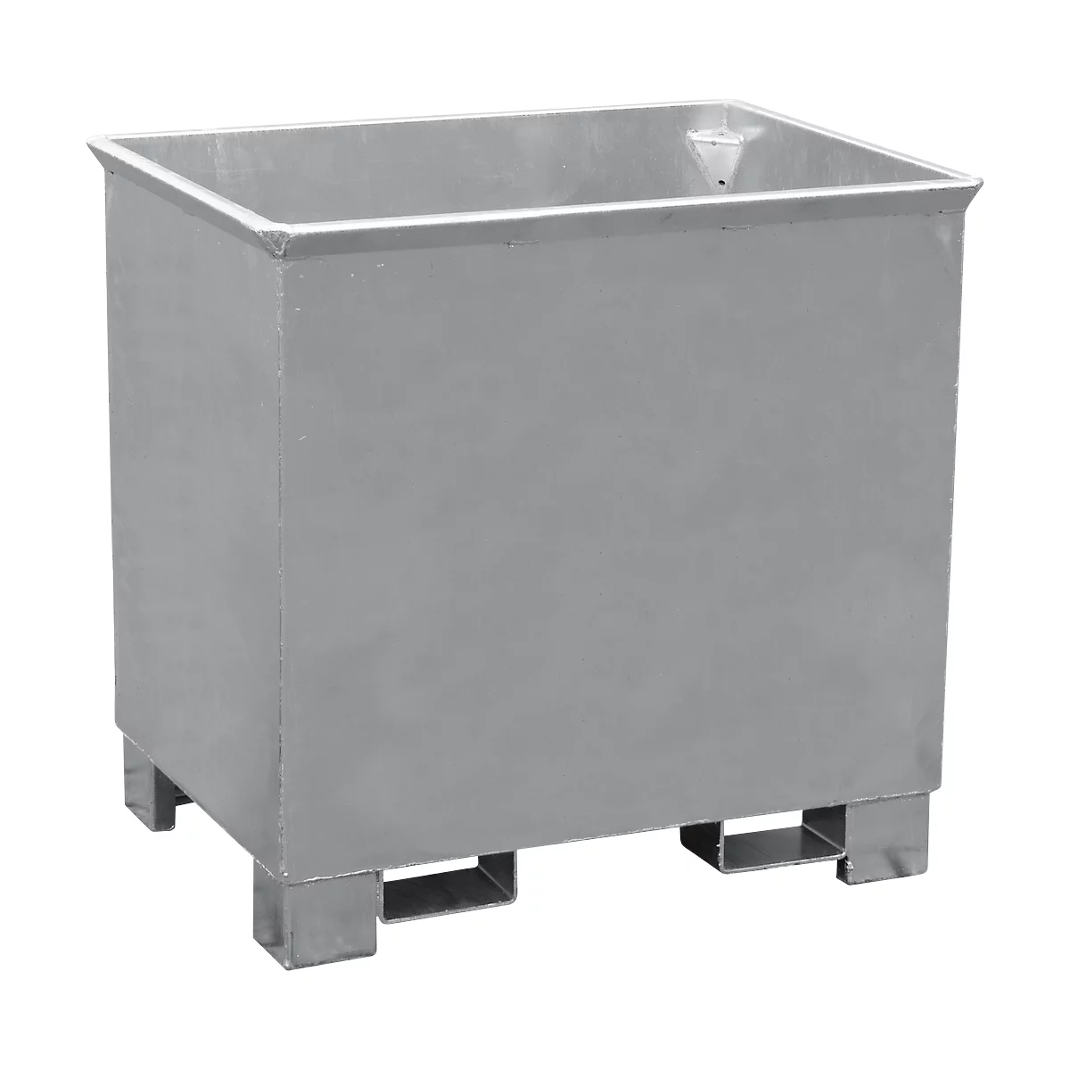 Behälter für Routenzüge Typ C 30, für Feststoffe, 3-fach stapelbar, Inhalt 0,3 m³, bis 500 kg, verzinkt