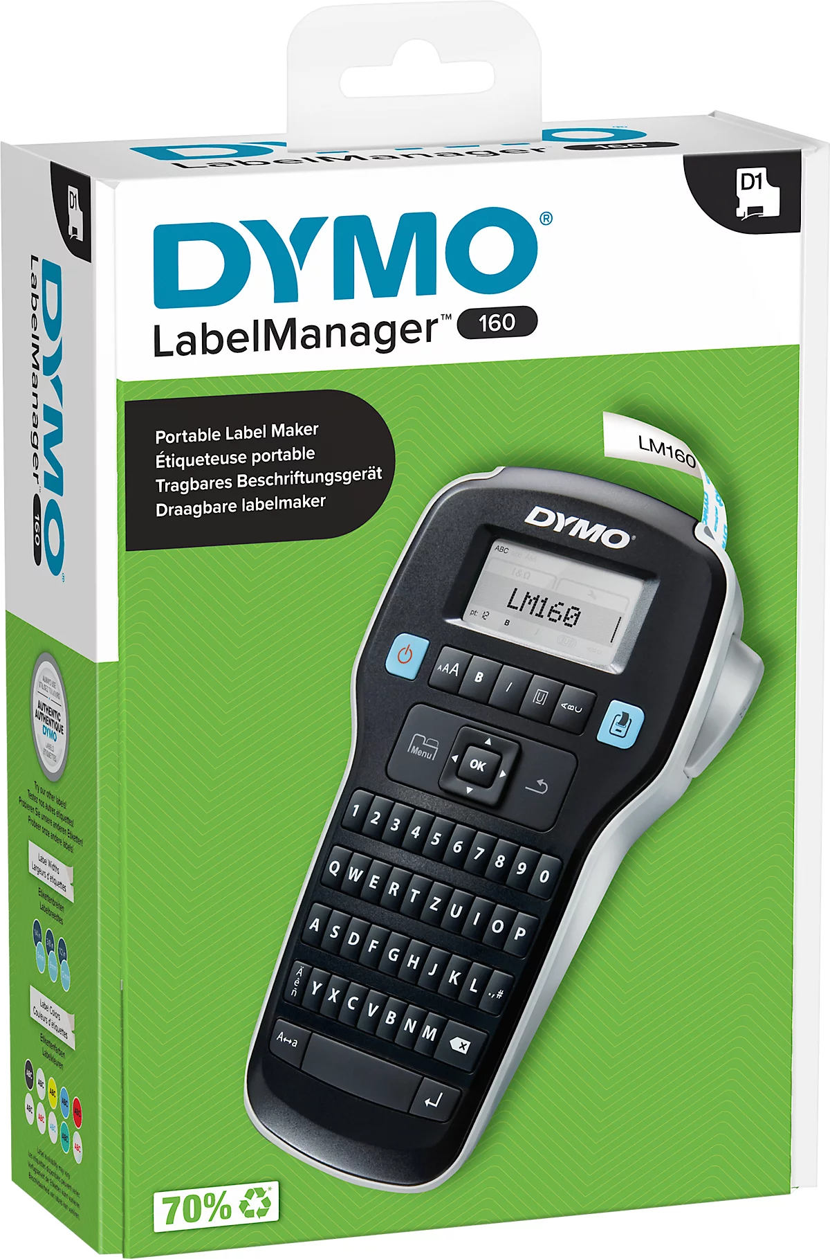 Beletteringssysteem DYMO LabelManager 160