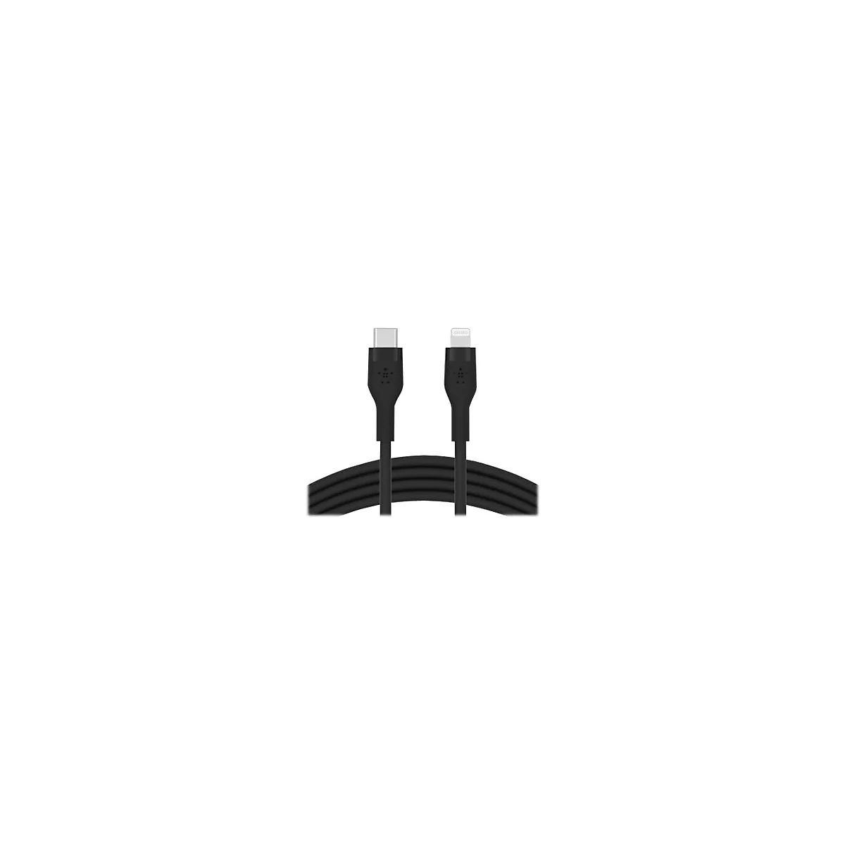 Belkin BoostCharge - Lightning-Kabel - 24 pin USB-C männlich zu Lightning männlich - 2 m - Schwarz